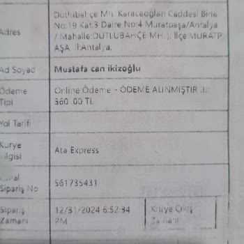 Yanlış Ürün Ve İade Sorunu
