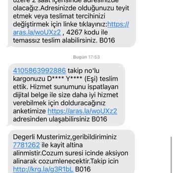 Yanlış Kişiye Teslimat Ve İletişim Sorunu