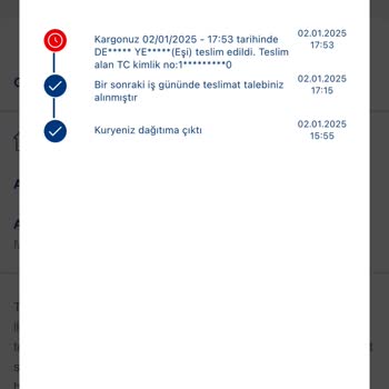 Yanlış Kişiye Teslimat Ve İletişim Sorunu