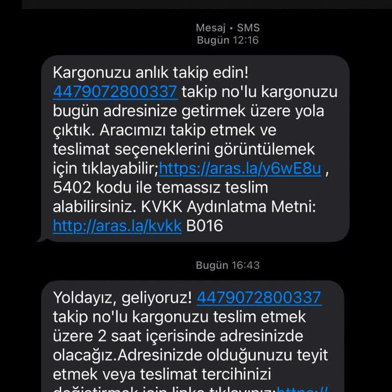 Aras Kargo'nun Sürekli Geciken Teslimatları Ve Bahaneleri