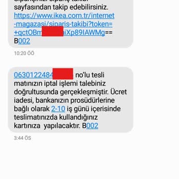 Yanlış Çekim Sonrası İptal Edilen Ürünün Nakliyesi Sorunu