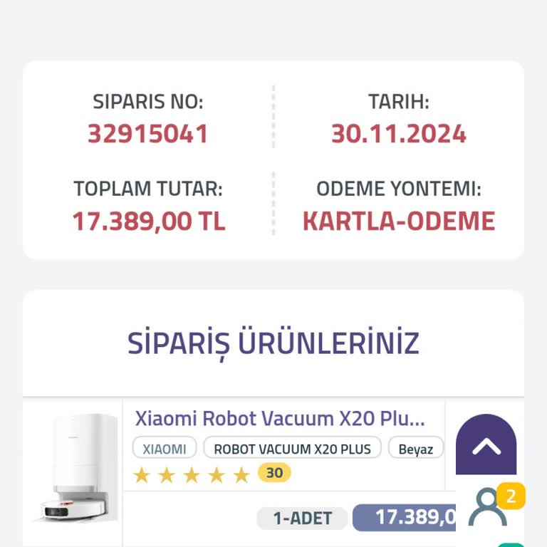 İptal Edilen Siparişin İadesi Yapılmıyor