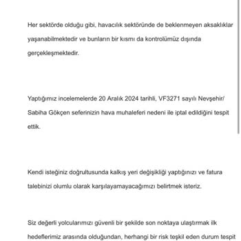 Havaalanı Transfer Sorunu Ve Yüksek Taksi Ücreti Mağduriyeti