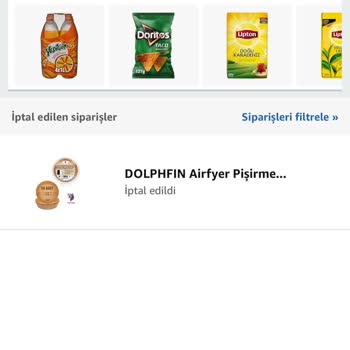Amazon'da İptal Edilen Sipariş Ve Mağduriyet