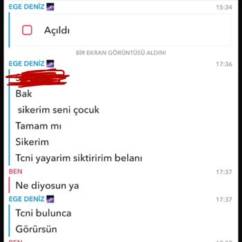 Snapchat Üzerinde Tehlikeli Hesap Şikayeti