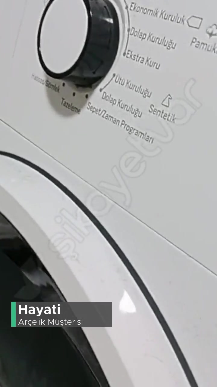Arçelik Kurutma Makinesi Kapak Arızası videonun kapak resmi