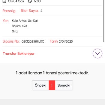 Bilet Transferi Sorunu Ve İletişim Eksikliği