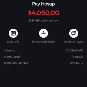 Teslim Edilmeyen Hesap Ve İade Talebi