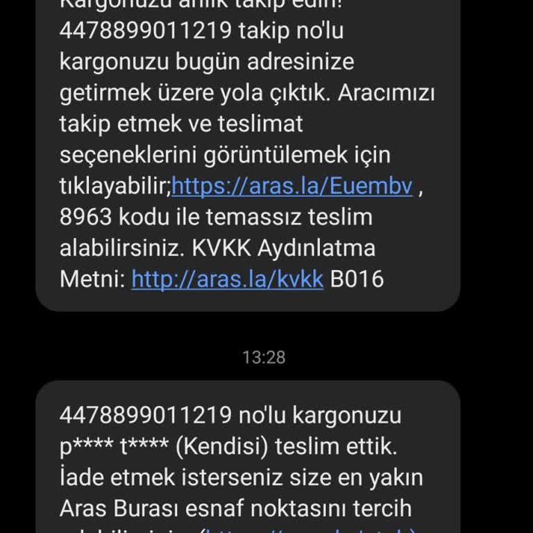 Yanlış Adrese Teslim Edilen Kargo Sorunu