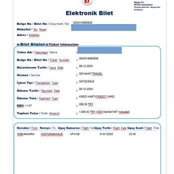 Promosyon Bilet Mağduriyeti: Yanlış Tarih Ve İade Sorunu