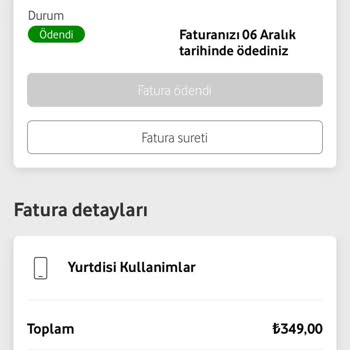Hatalı Fatura Ve Yetersiz Müşteri Hizmetleri