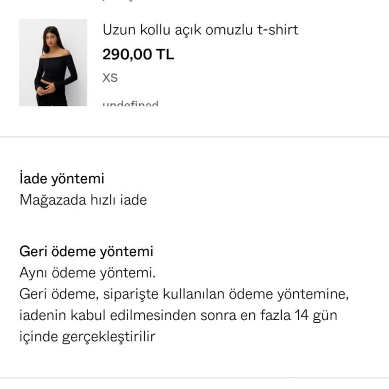 İade Ücretinin Gecikmesi Ve İletişim Sorunu