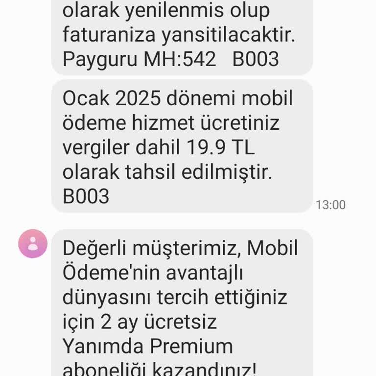 Haberim Olmadan Faturama Yansıtılan Abonelik Ücreti
