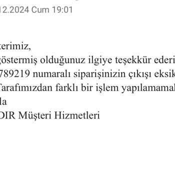Teslim Edilmeyen Ürün İçin Ödeme Alınması Ve İlgisizlik
