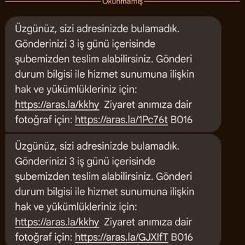 Kargo Teslimatında Sürekli Sorun