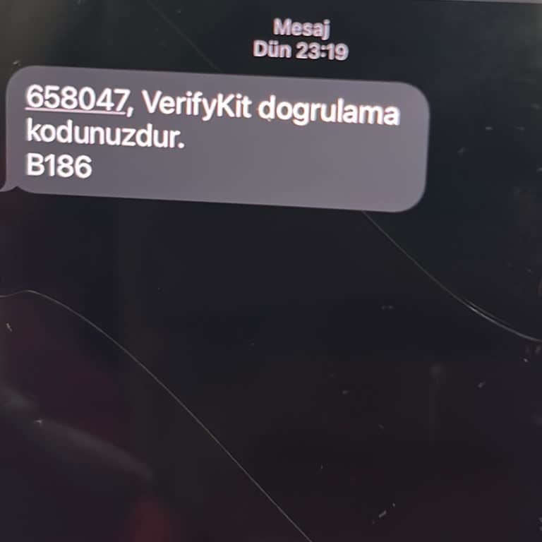 Bilinmeyen Site Üzerinden Gelen Doğrulama Kodu Korkusu