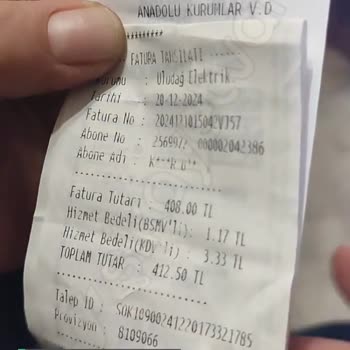 Şok Marketler Elektrik Faturası Mağduruyum!