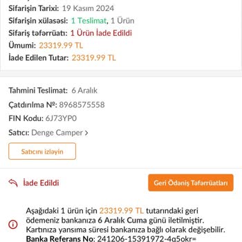 Trendyol'da Yanlış İade Kesintisi Ve Müşteri Hizmetleri Sorunu