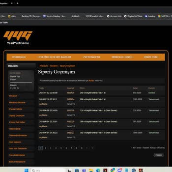 Yeşilyurtgame'de Para Çekme Sorunu Ve İletişimsizlik