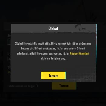 PUBG Mobile Hesabına Giriş Sorunu