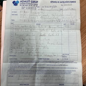 Teslim Edilmeyen Mobilyalar Ve İade Edilmeyen Kapora