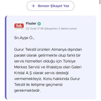 Arızalı Ürün Ve İletişim Sorunları