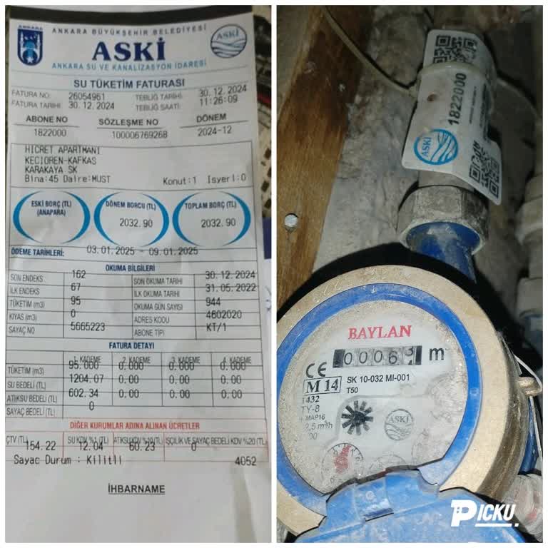 ASKİ Fatura Düzenlemesinde Yaşanan Düzensizlik