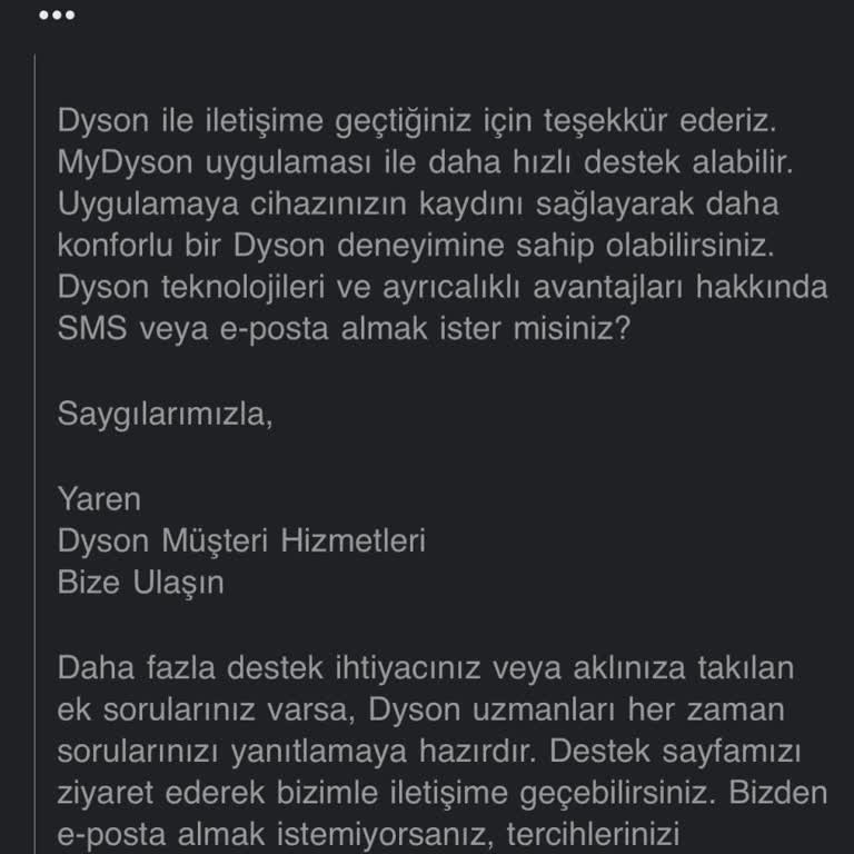Dyson İade Sürecindeki Aksaklıklar Ve Müşteri Hizmetleri Sorunu