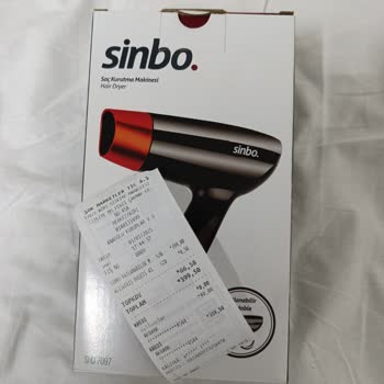 Sinbo Saç Kurutma Makinesi İade Sorunu