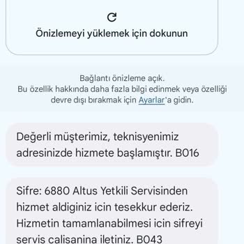 Su Tankı Arızasıyla Bitmeyen Servis Çilesi
