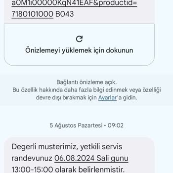 Su Tankı Arızasıyla Bitmeyen Servis Çilesi
