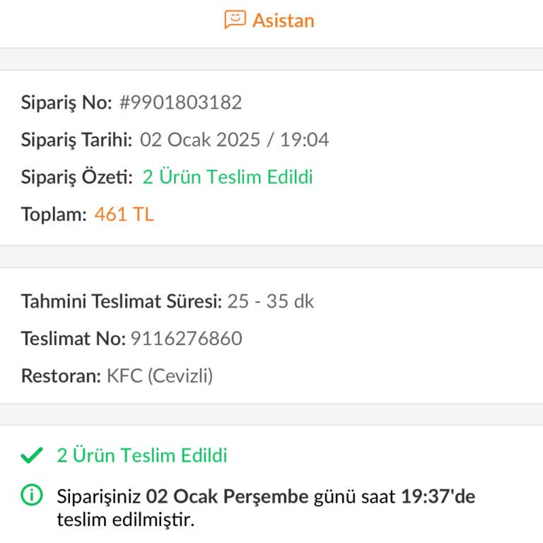 KFC Cevizli Şubesinde Hayal Kırıklığı: Bayat Ve Soğuk Zinger Burger