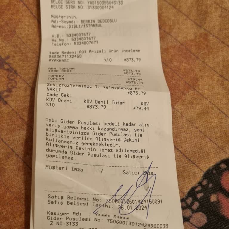 Nine West İle Sorunlu Ayakkabı Değişim Süreci