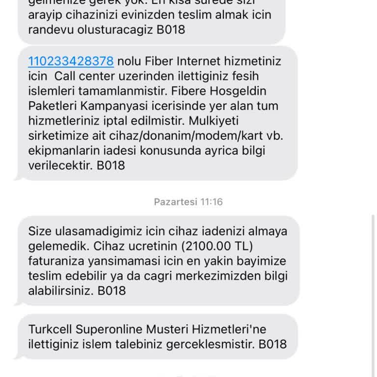 Superonline Ve Turkcell İle Yaşanan Nakil Ve İptal Süreci Kabusu