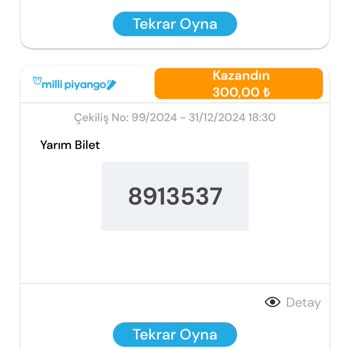 Yanlış Kazanan Bilet Sorunu