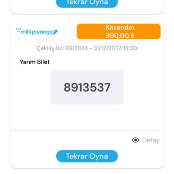 Yanlış Kazanan Bilet Sorunu