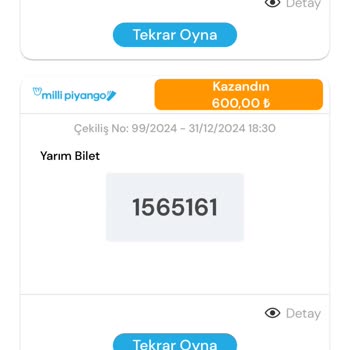 Yanlış Kazanan Bilet Sorunu