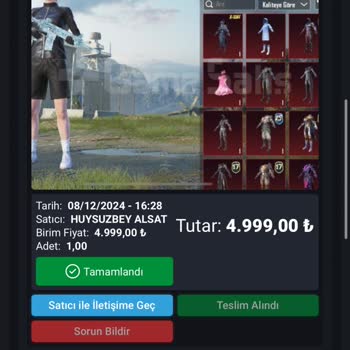 GameSatış'tan Alınan Hesabın Geri Çekilmesi Sorunu