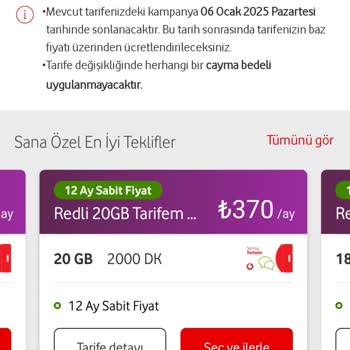 Vodafone Tarife Artışına Karşı Müşteri Memnuniyetsizliği