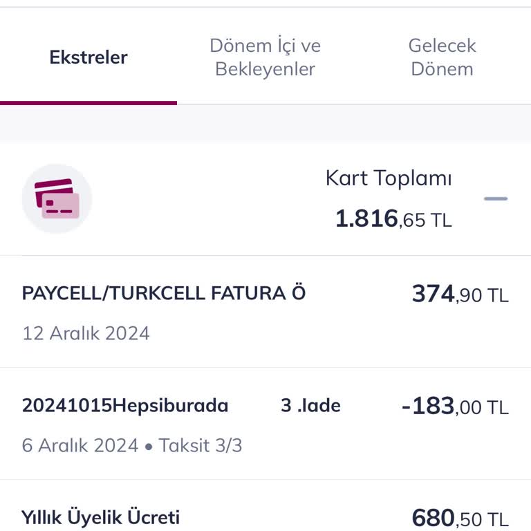 QNB Finansbank'tan Haksız Üyelik Ücreti İadesi Talebi