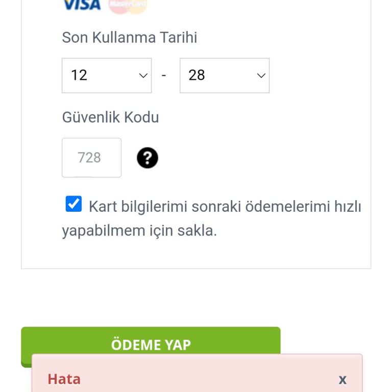 Passolig Kart Başvurusunda Hatalı Kart Bilgisi Sorunu