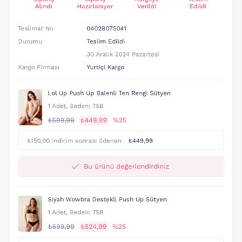 Eksik Ürün Ve Yetersiz Müşteri Hizmetleri