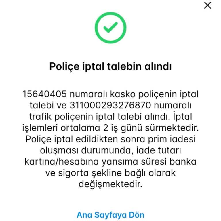 Sigorta İadesinde Gecikme Ve Mağduriyet