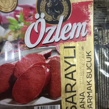 Migros'tan Alınan Sucukta Metal Parçası Şoku