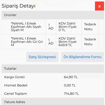 Slazenger Eşofman Altında Kalite Sorunu Ve İletişimsizlik