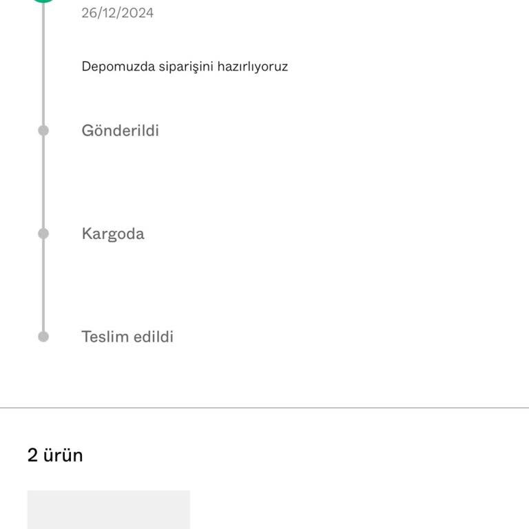 Teslim Edilmeyen Kazak Siparişi