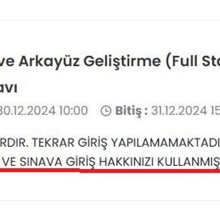 Sınav Sistemindeki Eksiklikler Mağduriyet Yaratıyor