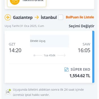 Uçak Bileti Fiyat Farkı Mağduriyeti