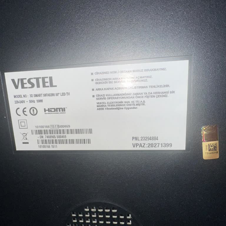 Vestel TV'nin Güncelleme Ve İnternet Sorunu