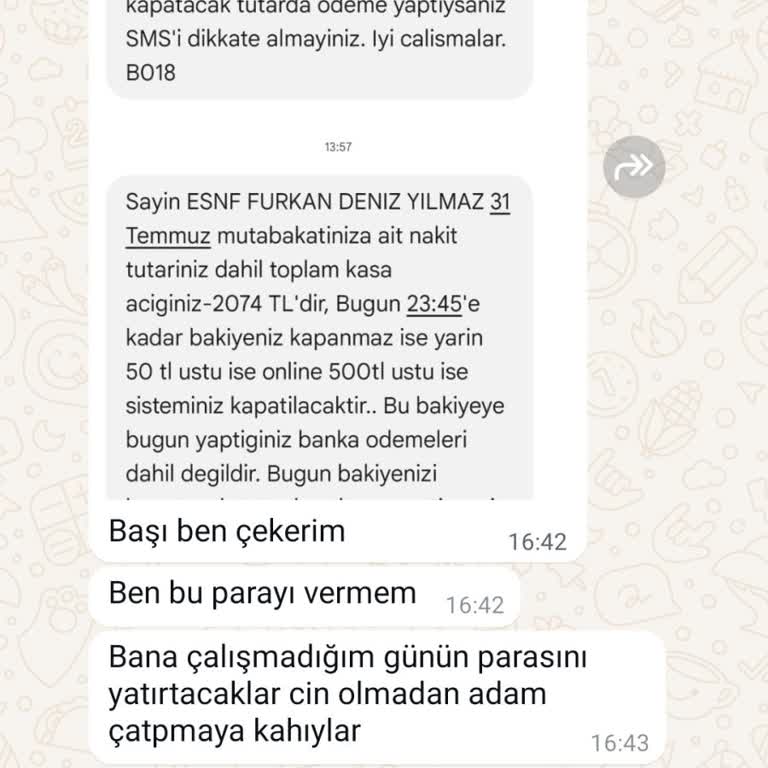 Fiyuu Firmasında Yaşanan Kurye Sorunları